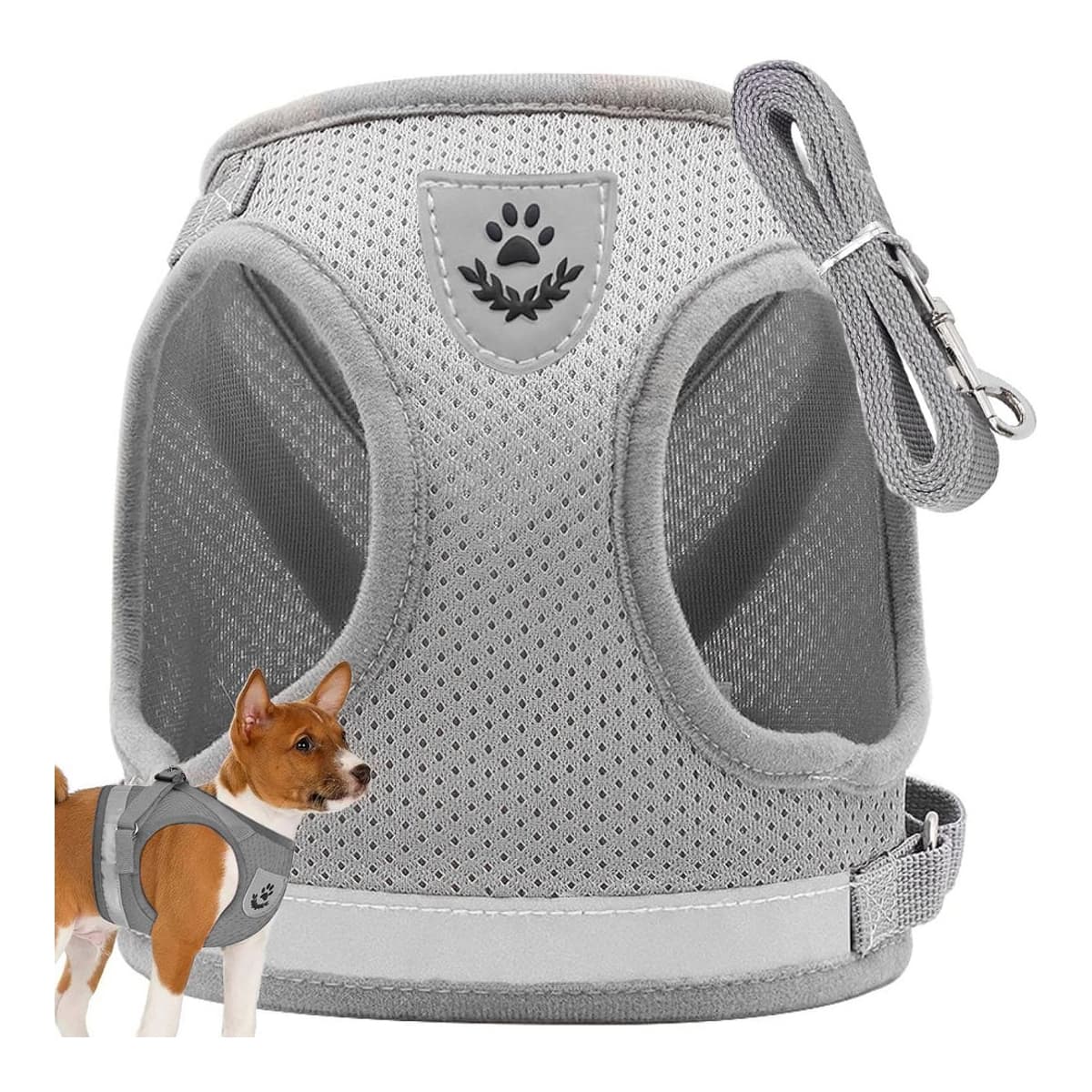 Hundsele med reflex XS, trycklös, 19-26 cm